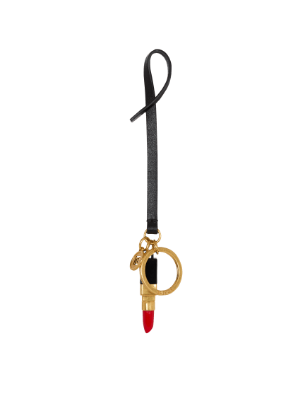 Brass Lipstick charm