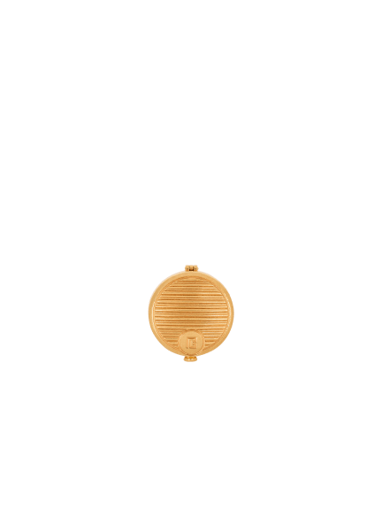 Powder compact ring-brass