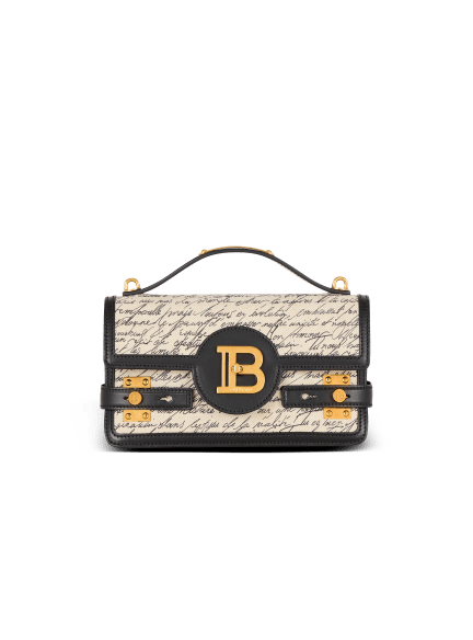 B-Buzz Shoulder 24 printed canvas bag