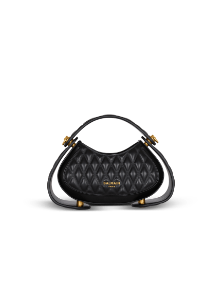 Kleine Tasche Jolie Madame aus gestepptem Leder