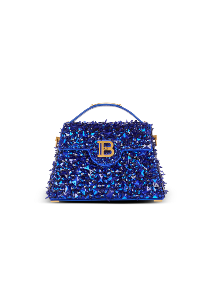 B-Buzz Dynasty bag in leather and embroidered satin