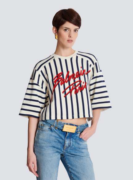 Denim belt with safety pin