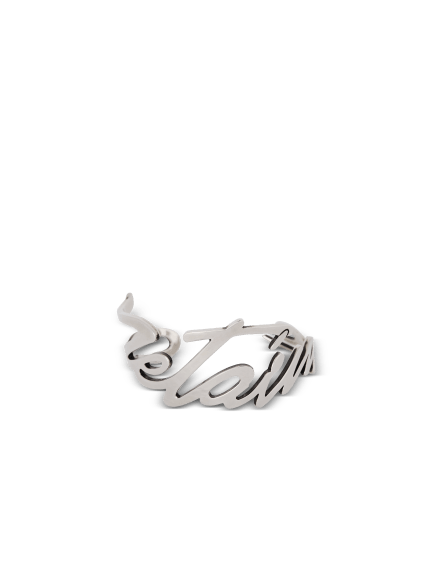 Je t’aime bracelet-brass