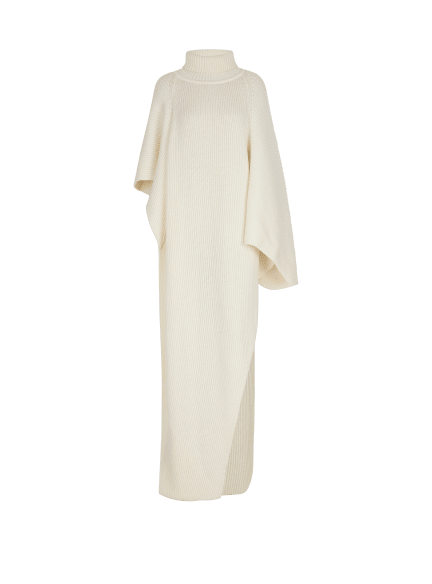 Asymmetric Knit Cape