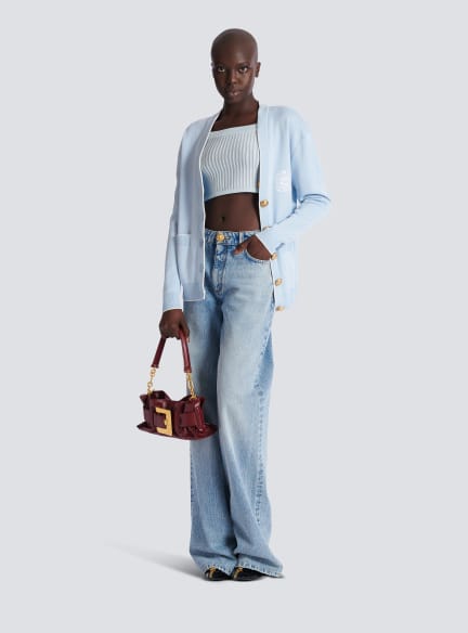 Textured knit top