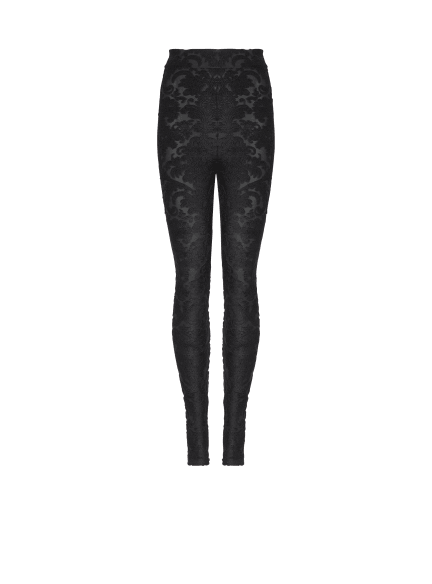 Baroque patterned leggings