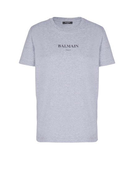 T-shirt with Balmain print