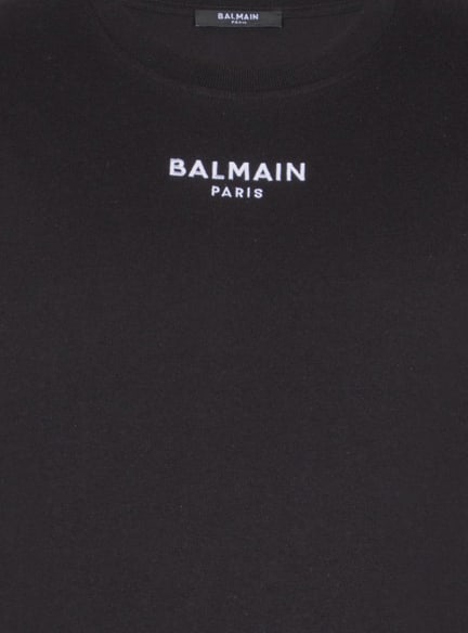 Embroidered Balmain Paris T-shirt 