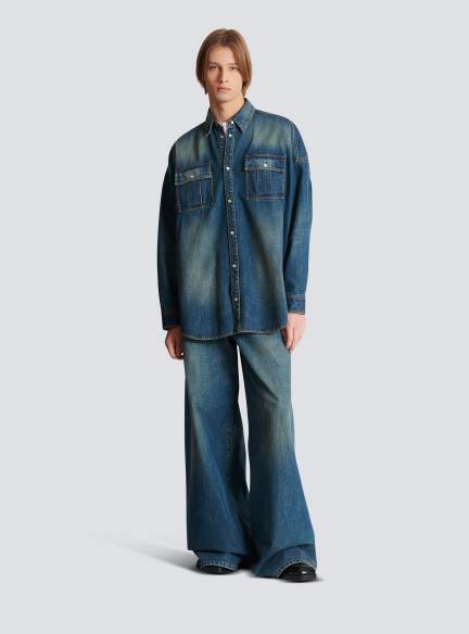 Denim shirt