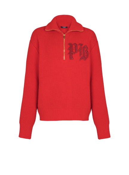 Cable knit jumper