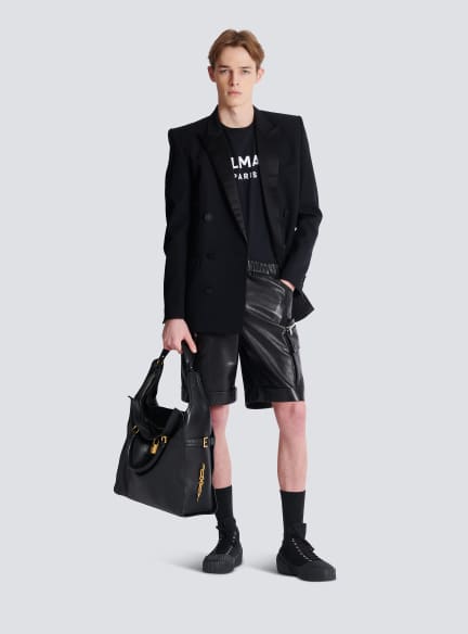 T-shirt with Balmain Paris print