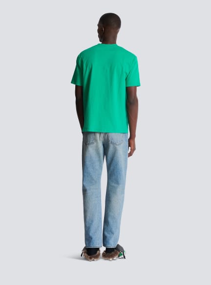 T-shirt with Balmain Paris print