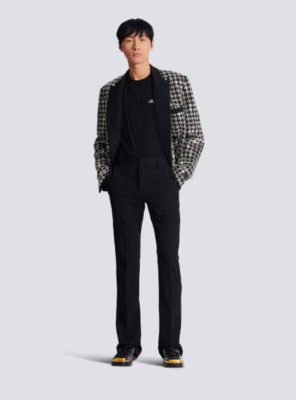 Embroidered Balmain Signature T-shirt