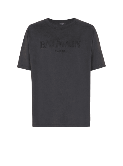 Vintage Balmain embroidered T-shirt