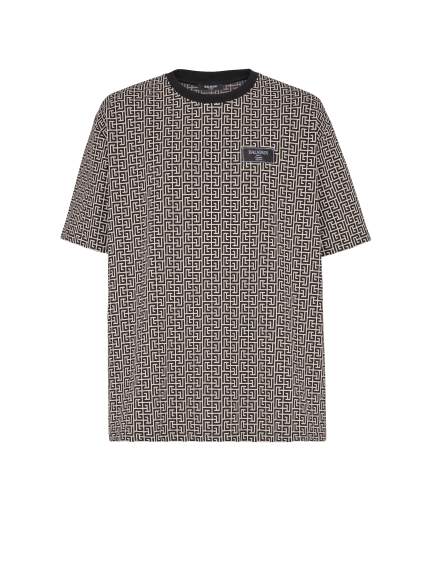 Monogram jacquard T-shirt