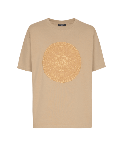 Embroidered Balmain Médaille T-shirt