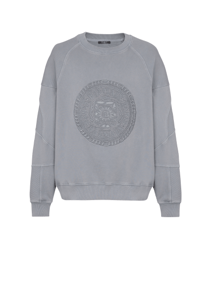 Balmain Médaille刺しゅう入り スウェットシャツ