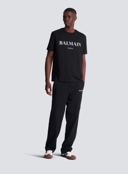 T-shirt with Balmain print