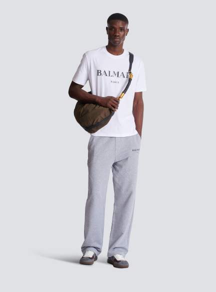 T-shirt with Balmain print