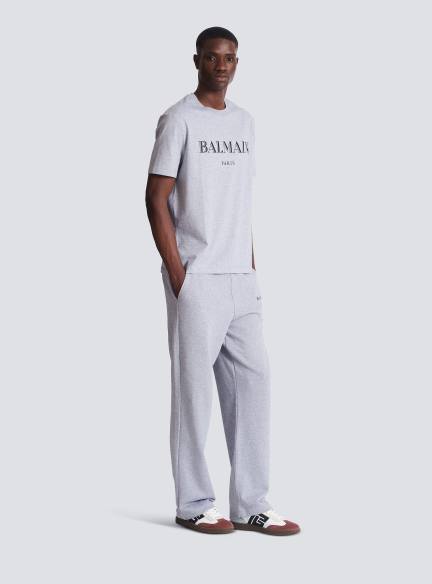 T-shirt with Balmain print