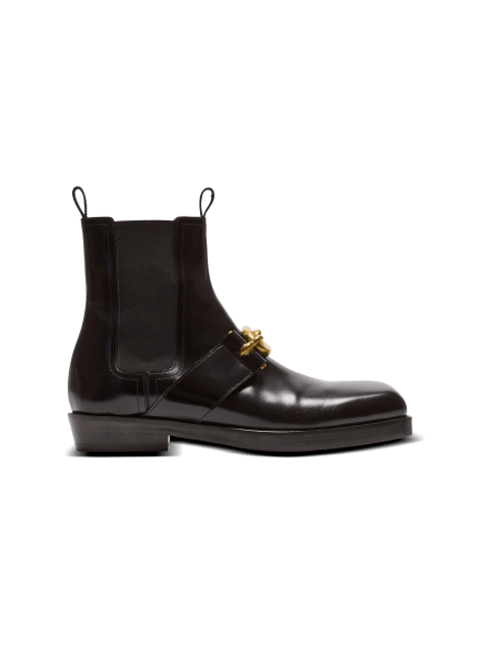 Sync Chelsea boots in glazed leather