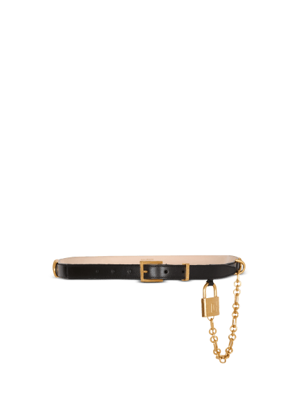 Sync Chain Belt 2Cm-Calfskin
