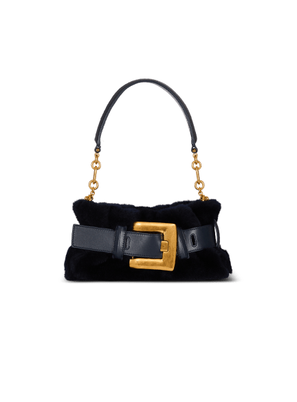 Mini Anthem bag in shearling