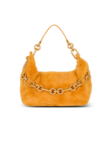 Medium Sync bag in shearling