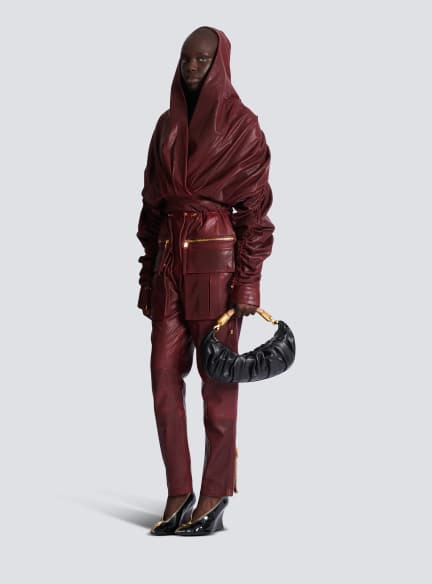Medium Ebene bag in calfskin leather