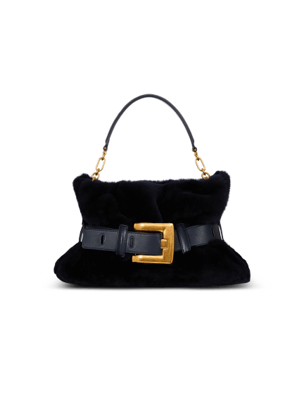 Medium Anthem bag in shearling