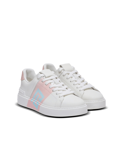 B-Court trainers in calfskin
