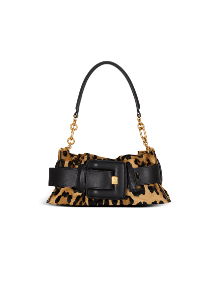 Anthem Mini ponyskin-style leopard print bag