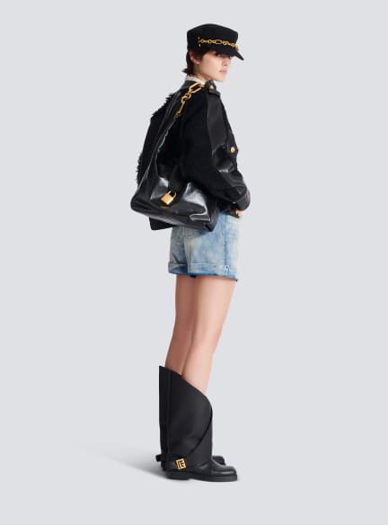 Sync Hobo bag in calfskin leather