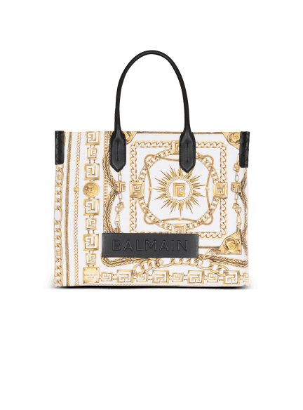 B-Army Medium tote bag in printed canvas 
