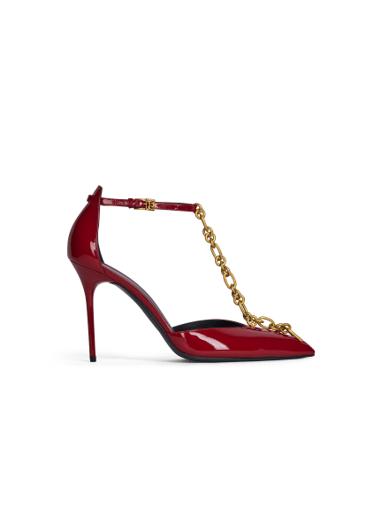 Sync patent leather stilettos