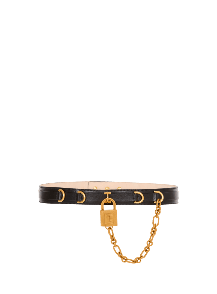 Sync leather belt 