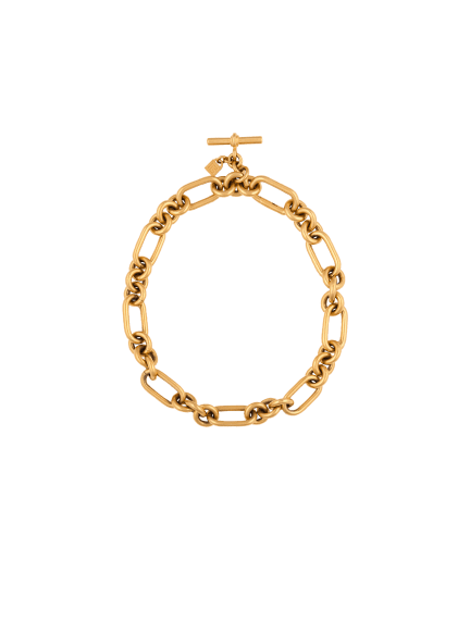 Kette Sync aus goldenem Messing