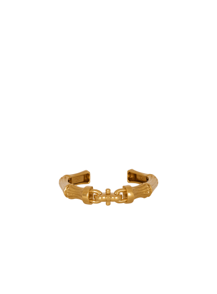 Brass bamboo Sync bracelet