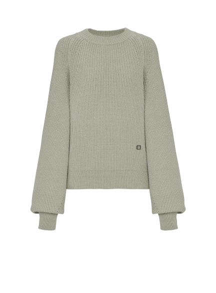 Silk knit jumper