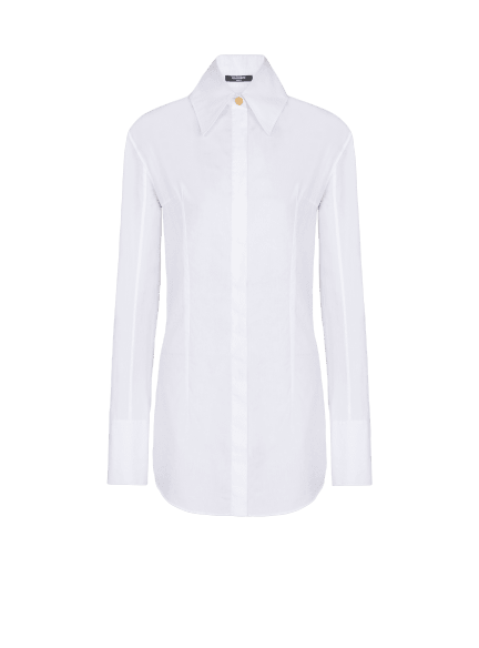 Cotton poplin shirt