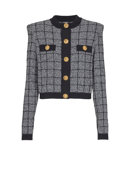 Light tweed cardigan