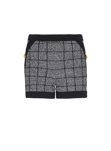 Light tweed shorts