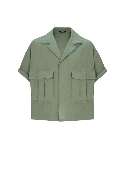 Cotton utility shirt