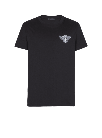 T-shirt with Balmain Wings print