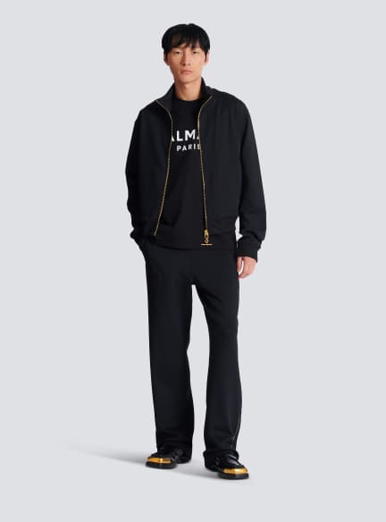 T-shirt with Balmain Paris print