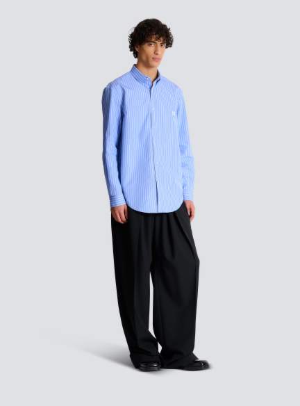 Striped regular-fit shirt