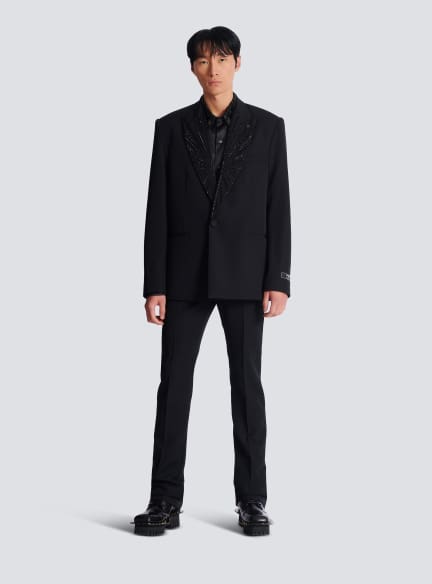 Grain de poudre 1-button jacket 