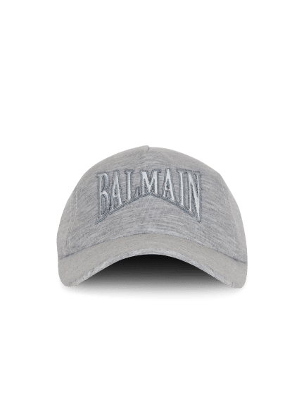 Embroidered jersey cap