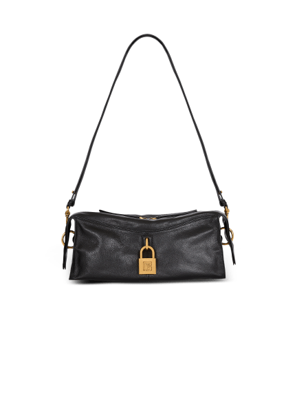 Pulse shoulder bag in calfskin leather