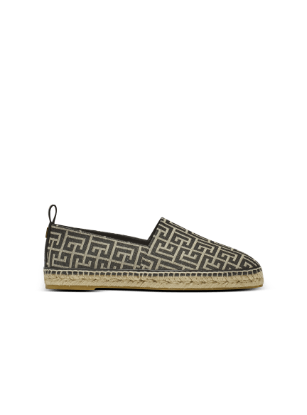 Monogram jacquard espadrilles
